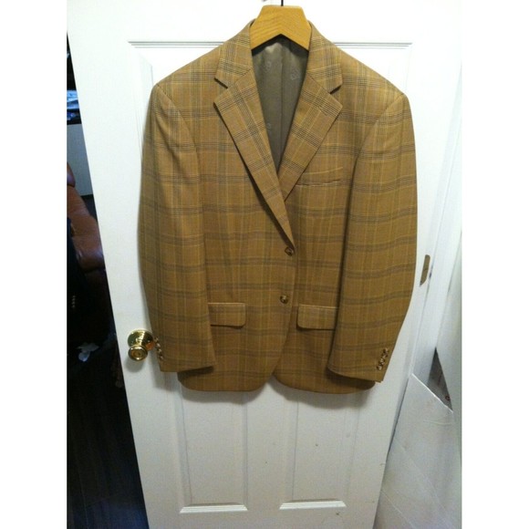 T.HARRIS LONDON MEN'S NEW 100%WOOL SPORT COAT JACKET BLAZER SIZE: 40R - Picture 1 of 6